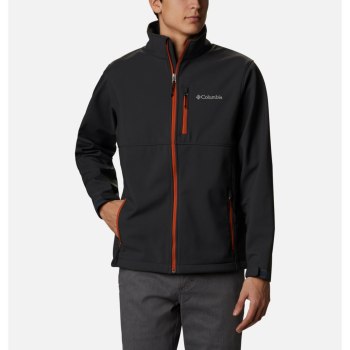 Columbia Ascender Softshell Big, Chamarras Grises Oscuro Para Hombre | 436785-ICH